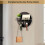 Key Holder Wall Mount, Decorative Key Rack with Hooks and Shelf, Wood, Black 7