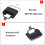 4PZ Air Vent Outlet Tab Clip per - W164 ML Class 2006-2011 X164 GL Class 2007-2012 3