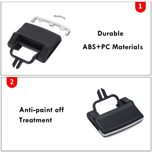 4PZ Air Vent Outlet Tab Clip per - W164 ML Class 2006-2011 X164 GL Class 2007-2012 2