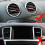 4PZ Air Vent Outlet Tab Clip per - W164 ML Class 2006-2011 X164 GL Class 2007-2012 6