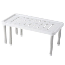 Multifunctional Telescopic Shoe Rack Stainless Steel Shelf Under Sink Cabinet Dish Rack Shelf Kitchenware Storage Rack