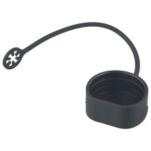 Electric Vehicle Charger Port Cover Type 2 Protective Cover PVC Charger Plug Port Cover for EVSE Connector