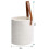 2pack Wall Mounted Baskets Wicker Storage Baskets Cotton Fabric Hanging for Flower Home Decor 6