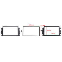 2X 2Din Car Radio Fascia CD DVD Audio Dashboard Panel Frame for Captiva / Lova / Gentra / AVEO
