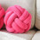Knot , Decorative Throw Cushion, Round Changeability Knotted ,Couch (Hot ) 2