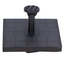 Solare Wasserpumpe, 7V 1,4W, 11x11cm, schwimmende Fountain