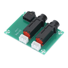 2-Way Headphone Socket Adapter Board, PCB Microphone & Earphone Interfaces