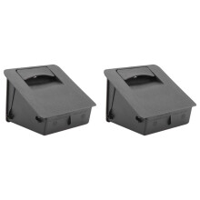 2X Painel Interior Do Carro Caixa de Moedas Drive Caixa de Armazenamento Esquerda Recipiente Luva para Levin Motor Duplo 2014-1018