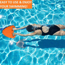 5X Orange Swim Board EVA Back Float Kickboard Safe Training Aid Plate Surf Water for Adult Children Swim Pool