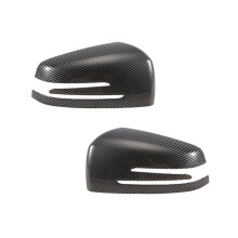 for a B CLA GLA C E Class W176 C117 X156 W204 W212 Carbon Fiber ABS Side Rear View Mirror Cover Trim