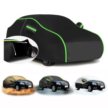 Waterproof Car Cover for Dodge Grand Caravan 2004‑2007, All‑Weather Protection with Windproof Fit and Zipper Access