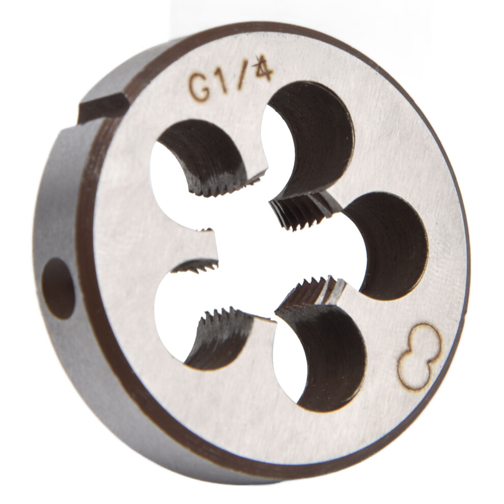 G1/4 Alloy Steel Thread Die With 5 Chip Holes, 38Mm Outer Diameter 3361390511819