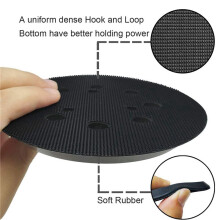 8X 5 Inch 8 Hole Sander Hook and Loop Replacement Sanding Pad for BO5010,BO5030/K,BO5031K,BO5041K,XOB01Z Sander