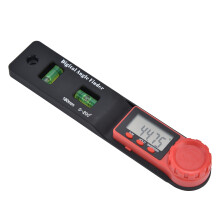 Digital Angle Ruler 0-200 with Bubble Level, 180mm Protractor