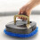 5X Disposable Mop,Washable Durable Replacement Microfiber Pads Dust Push Mop Cloth for Dry and Wet Vacuum Cleaner, 2
