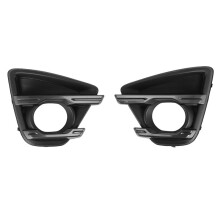 For  CX-5 CX5 2015 2016 2017 Fog Light Lens Cover Front Bumper Fog Lamp Fame Decoration Car Stying