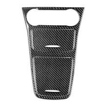 Carbonfaser-Dekorationsaufkleber für die Mittelkonsole der Zentralen Aufbewahrungsbox für - GLA X156 CLA C177