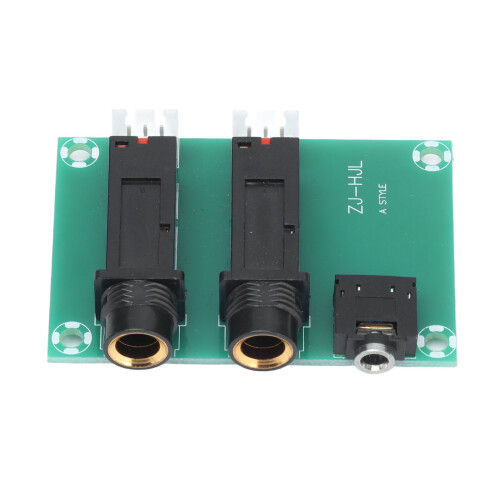 2-Way Headphone Socket Adapter Board, PCB Microphone & Earphone Interfaces 1