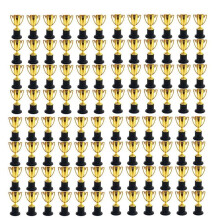 96 Pack Trophy for Kids Awards,Plastic Gold Award Trophy Cups,for Party Favors,Rewards,Sports,Competitions