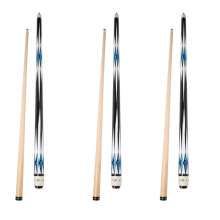 3Pcs Pool Cues,57Inch Cue Sticks Maple Wood Billiard Cue Sticks Cue Stick for Professional Billiard Players,