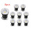 8Pack 3W Underground Garden Path Spotlights Embedded Underground Lights 85-265v Waterproof Garden Underground Lights 2