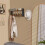 Coat Hooks Wall Mount with Shelf Coat Rack Wall Mount with 5 Heavy Duty Hooks - Floating Wall Shelf with Hooks 4
