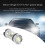 Lampadina DRL da 2 Pezzi 6000K LED Bianco H3 100W 2323 3