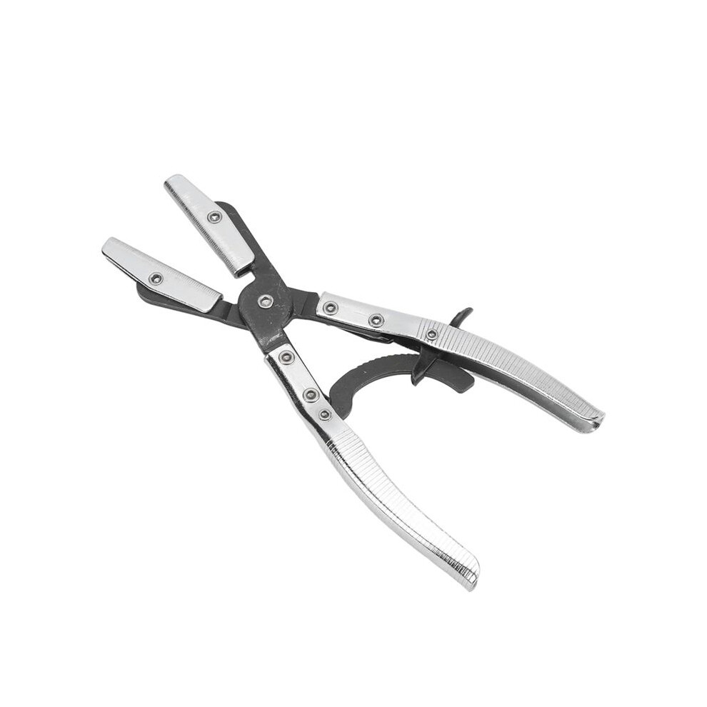 Hose Clamp Pliers For Automotive And Machine Maintenance, 10-Inch Universal Hose Pinch Off Plier With Ratcheting 4711371779933