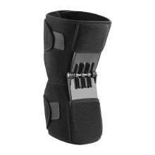 Multifunktionale Kniestütze, bequeme Kniebandage,-Schwarz