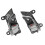 1Pair Left+Right Inside Door Handle for  Highlander 2008-2013 69205-20210 69206-20210-C0 Chrome Inner Door Pull 4