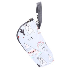 Cute Oxford Baby Bottle Bag, Insulated, 8x7x22cm