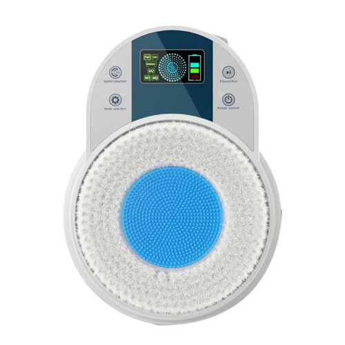 Back Scrubber for Shower,Body Scrubber,Wall-Mounted Electric Back Scrubber,Deep Clean Shower Scrubber with  EU Plug