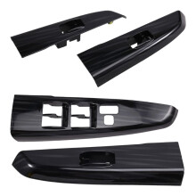 4PCS Front+Rear Door Armrest Trim Panel Window Bezel for Hilux 05-14 4271-0K010 74272-0K010 74231-0K020 A