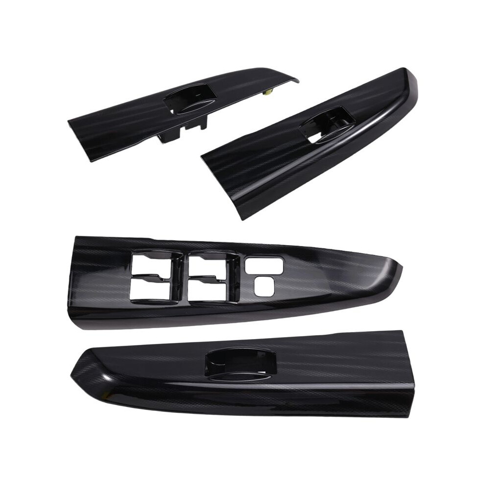 4Pcs Front+Rear Door Armrest Trim Panel Window Bezel For Hilux 05-14 4271-0K010 74272-0K010 74231-0K020 A 6034173424220