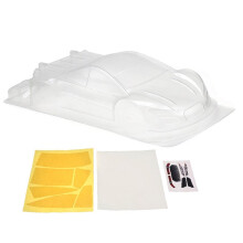 1/10 Scale GTR R35 PVC Transparent Unpainted RC Car Body Shell with 195mm Width for Drift Racing