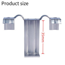 200PCS Photovoltaic Panel Drainage Buckle Surface Plate Solar Panel Water Drain Clip for Solar Panel Draining 35mm