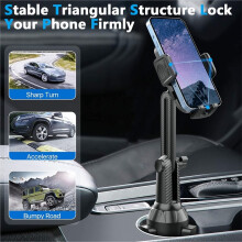 Supporto per Telefono da Auto Regolabile Migliorato, Adatto A Tutti I Telefoni da 4-7" In Auto, Cart e Supporti, Supporto Universale per Auto