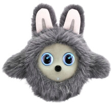 AI Robot Interactive Plush Toy with Infrared Sensing, Voice & Touch Activation,Educational Companion Gift Gray