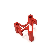 Supporto per Servocomando nel Metallo per -Z -D -Q IW04M AWD IW02 RM02 RM03 DGAWD 1/28 Ricambi per Auto RC,Rosso