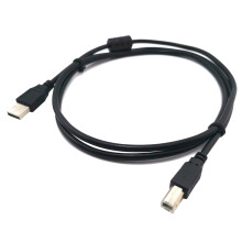 Kabel do Drukarki USB2.0 w PełNi Miedziany Kabel do Transmisji Danych do Drukarek I SkaneróW USB 1,5M