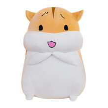30 Cm Hamster PoupéE Animal PoupéE Mignon Fluffy Hamster PoupéE en Peluche Jouets en Peluche Câlin Meilleur Cadeau D'Anniversaire Enfants(A)