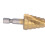 High Speed Steel Step Drill Bit 4-20mm Spiral Flute Cone Centering Tool 9