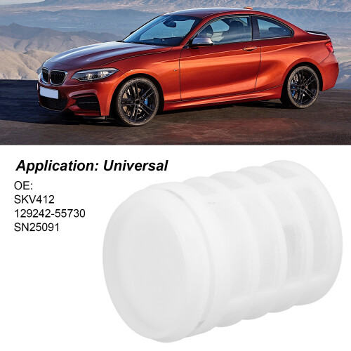 Dieselverbrauchsfilter SKV412 ABS Weiß Rund Universale Austauschfilter 2