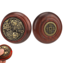 Rosewood Wooden Fidget Spinner for Adults with Smooth Edges and Quiet Balanced DualSided Spin