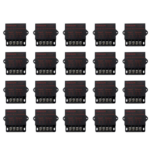 20X 24 /12V Bis 5V 10A 50W Auto LED Werbebildschirm Netzteil Stromrichter  Transformator