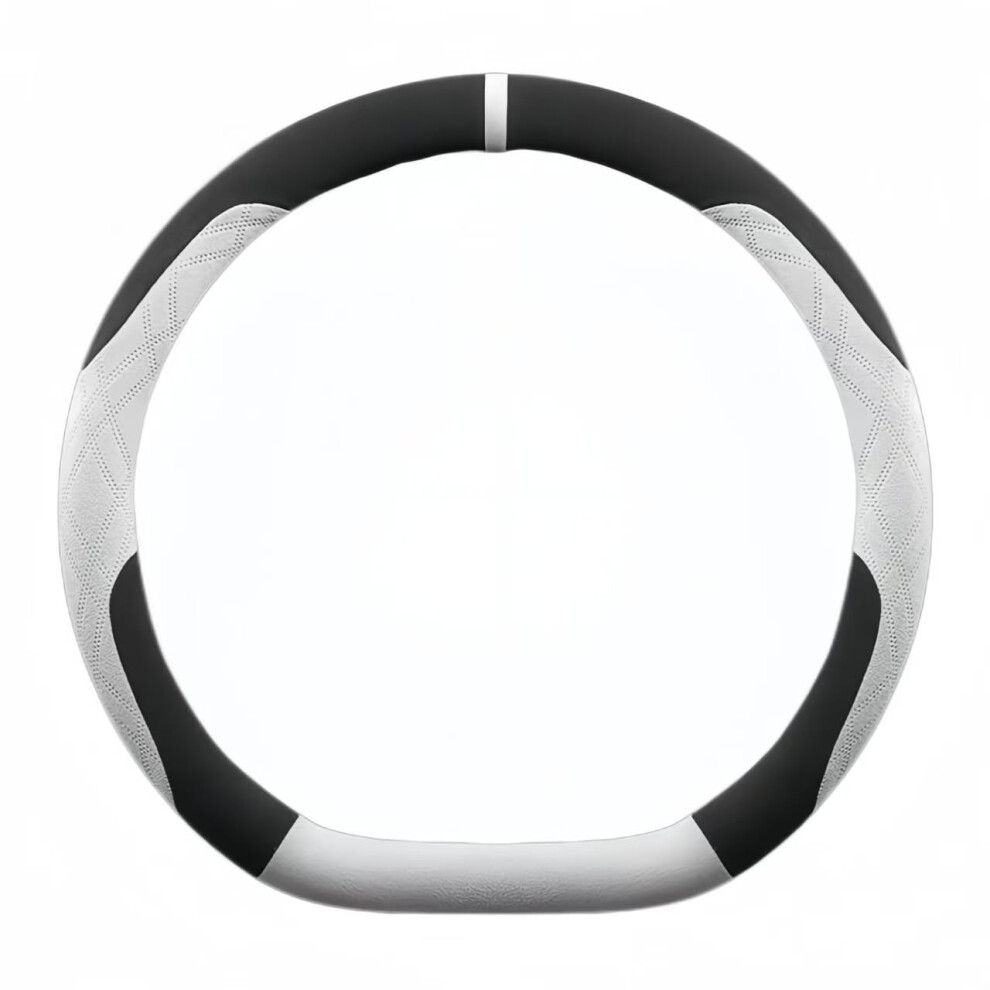 Suede D Shaped Steering Wheel Cover For Porsche Macan 20142024, Non Slip Breathable Sport Design 9092120174489