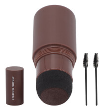 Dark Brown Eyebrow Powder Stick Kit 1.8g, Long Lasting, Fine Brush