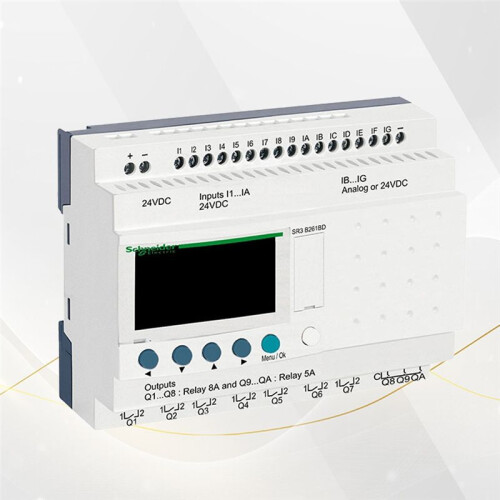 Compact  Relay Zelio Logic SR3B261FU Programmable Controller 2