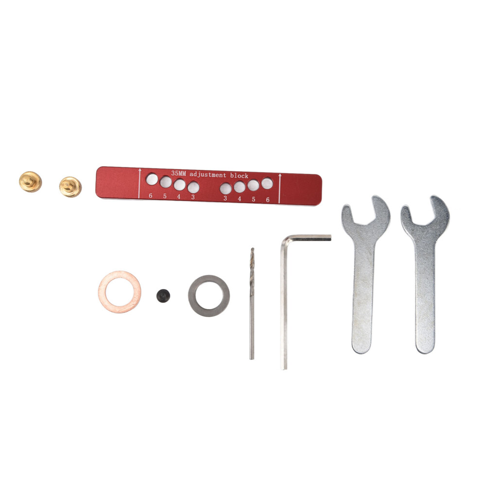 35mm Hinge Jig with Adjustable Depth Guide