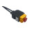KOA8 Three Phase 400V 5P Industrial Plug in/Off Voltage Protection Waterproof Electromagnetic  DZ08 Button 6